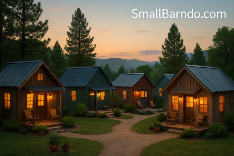 10 Charming Tiny Town Cabins Floor Plans and Decorating Ideas