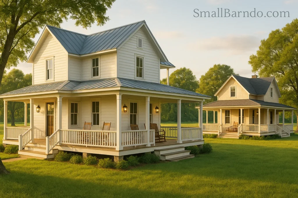 10 Stunning Farm Houses With Wrap Around Porches That Redefine Country Living
