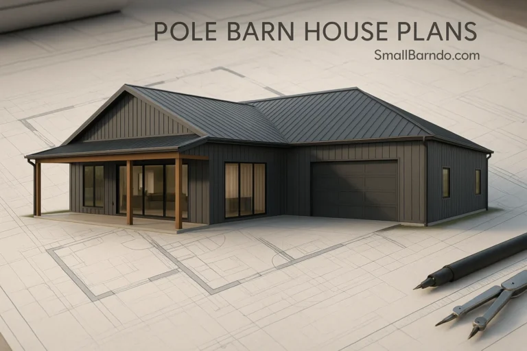 15 Innovative Pole Barn House Design Plans for Open Concept Living