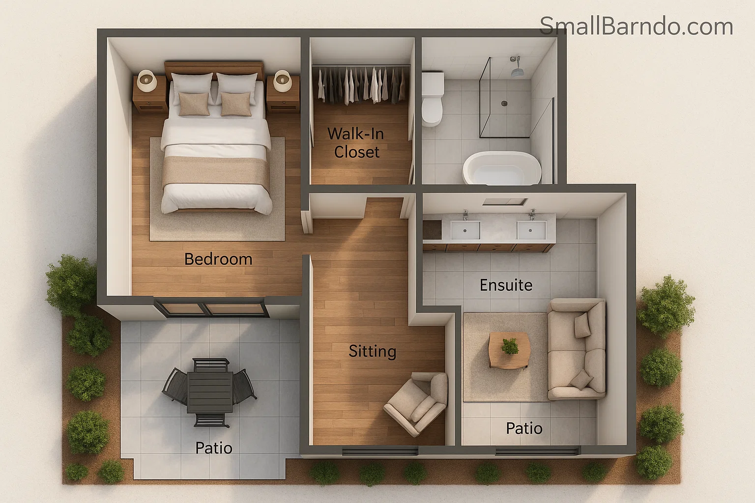 15 Luxurious Master Suite Floor Plans with Walk-In Closets and Spa Baths