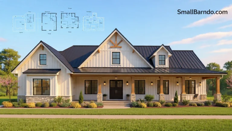 15 Stunning Modern One Story Farmhouse Plans for Single-Level Perfection