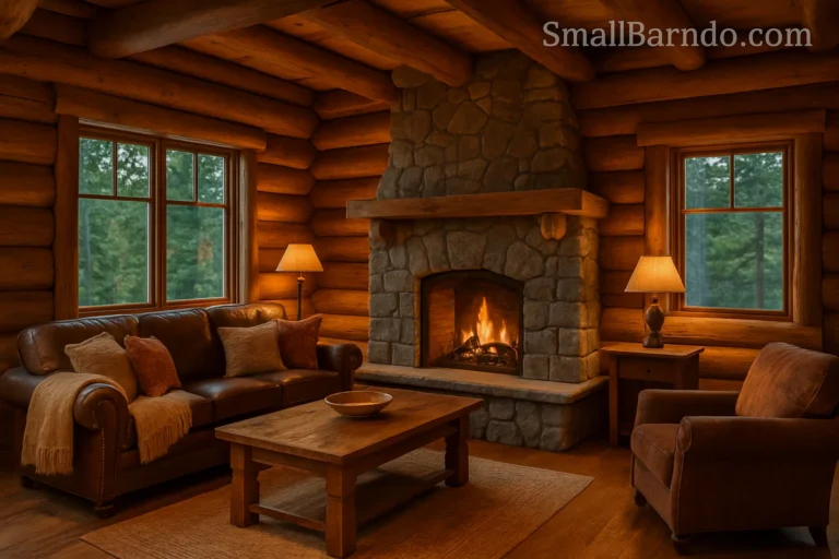 20 Cozy Log Home Interiors Design Ideas for Your Cabin Retreat