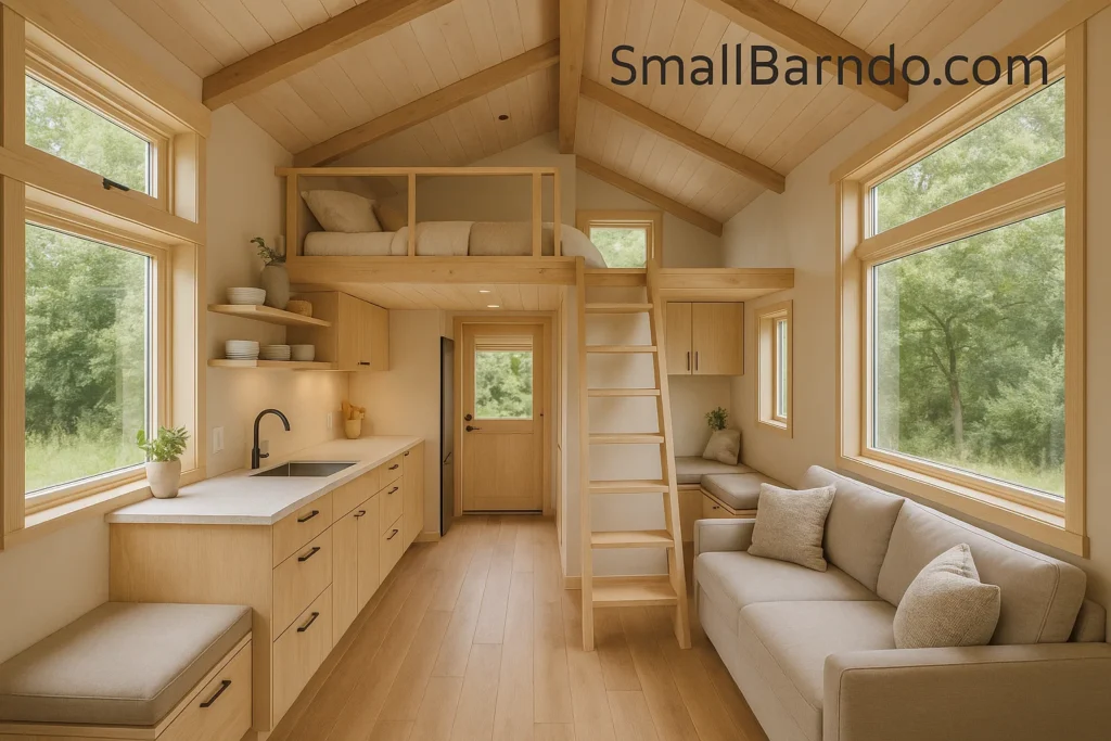 20 Maximized Tiny Home Interiors Space-Saving Ideas & Furniture Hacks