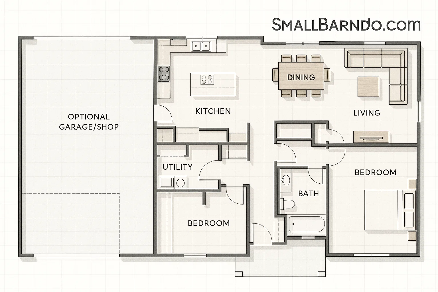 25 Must-See Barndominium Floor Plans for Every Size and Budget
