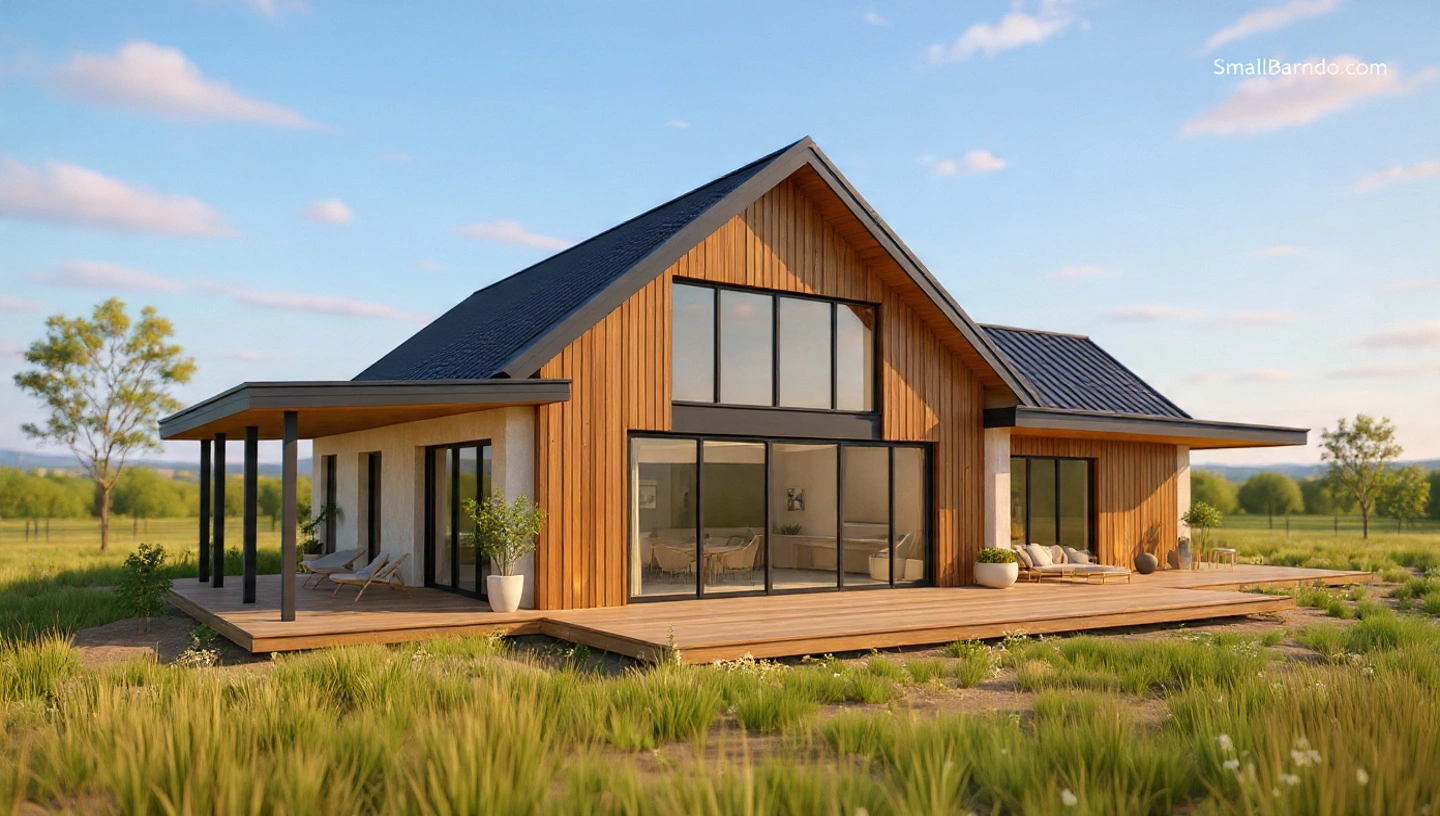 25 Spectacular Barnhouse Floor Plans Featuring Open Concept & Loftsbarnhouse​