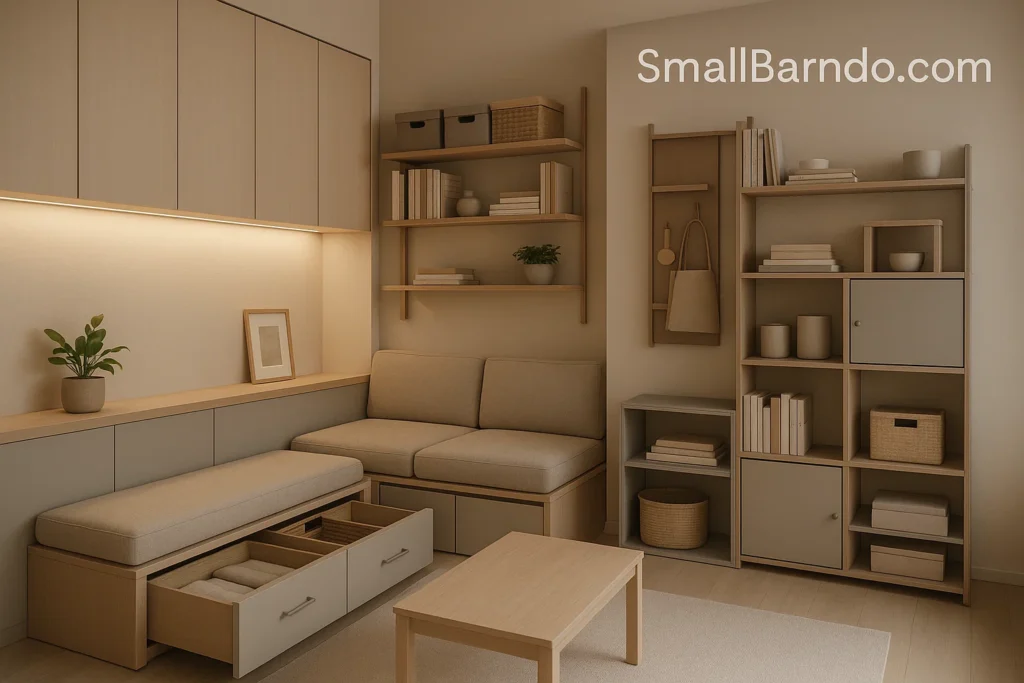 Transform Small Spaces: Must-Have Multi-Functional Furniture and Hidden Solutions