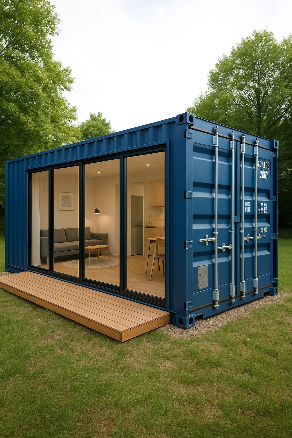 off-grid container house, multi-story container home, container house cost vs traditional