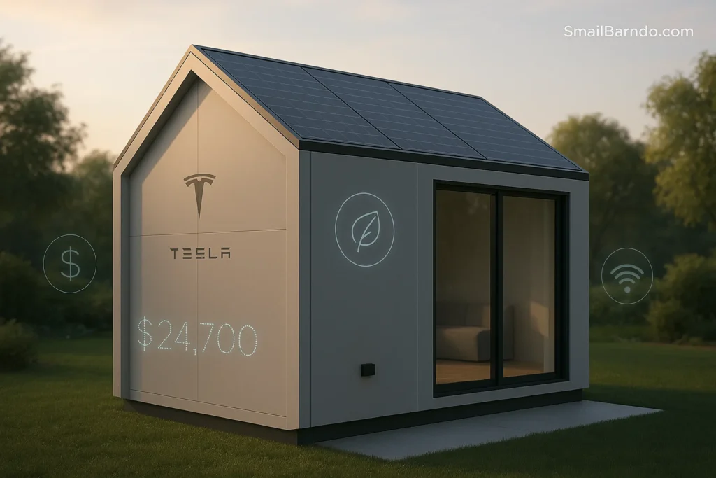 Definitive Tesla Tiny House Cost Revealed Powerwall and Solar Roof Pricing Included