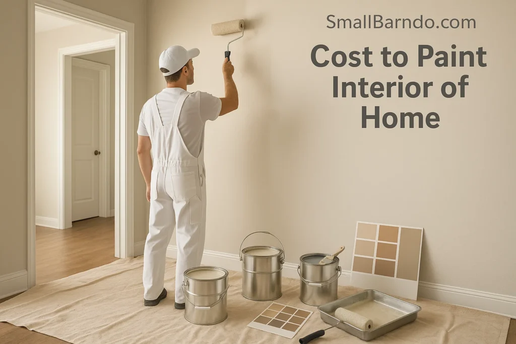 The Guaranteed Cost to Paint Interior of Home Uncovering Labor and Materials