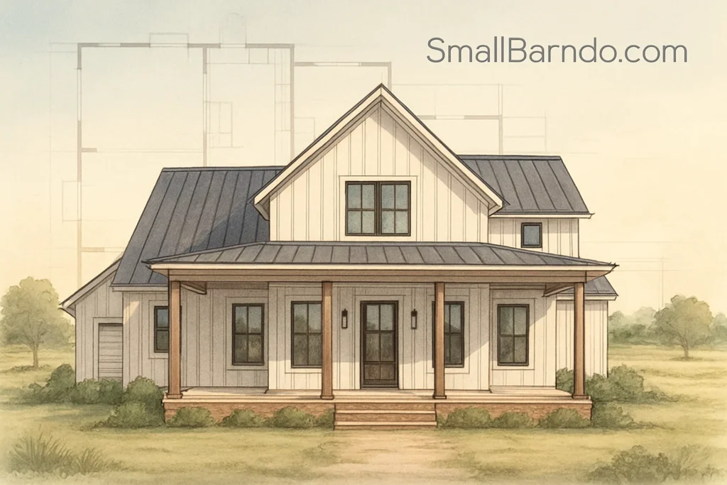 25 Small Farm House Plans for Cozy & Efficient Living
