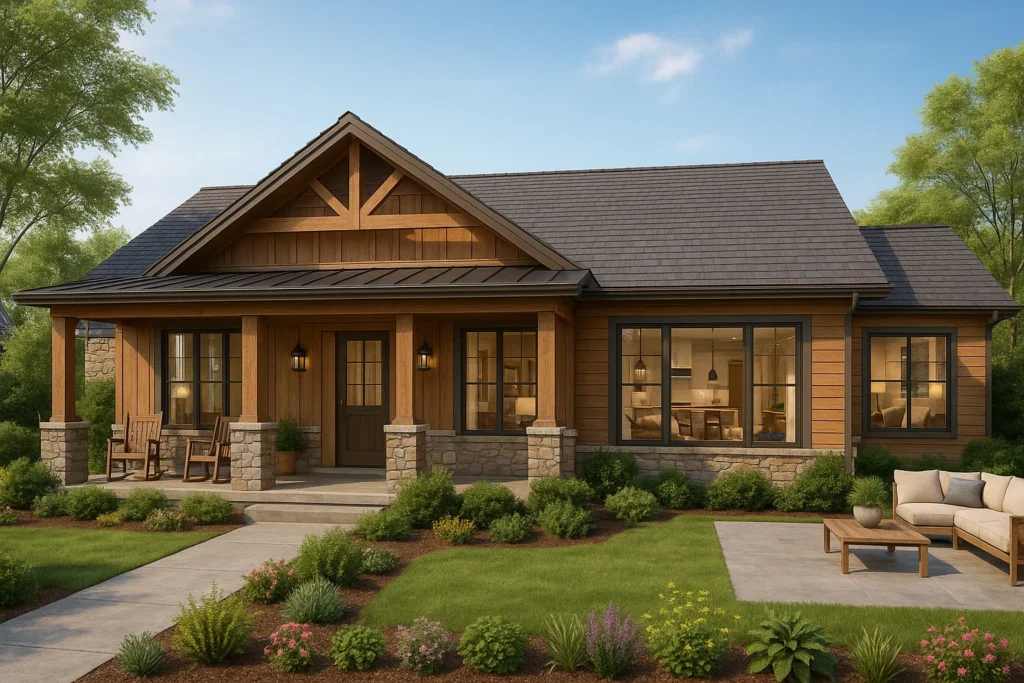 Ranch Style Country Farm Houses That Blend Rustic Elegance, Comfort