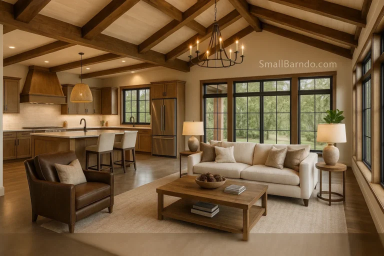 See Opulent Luxury Barndominium Homes Interiors Gourmet Kitchens and Spa Baths