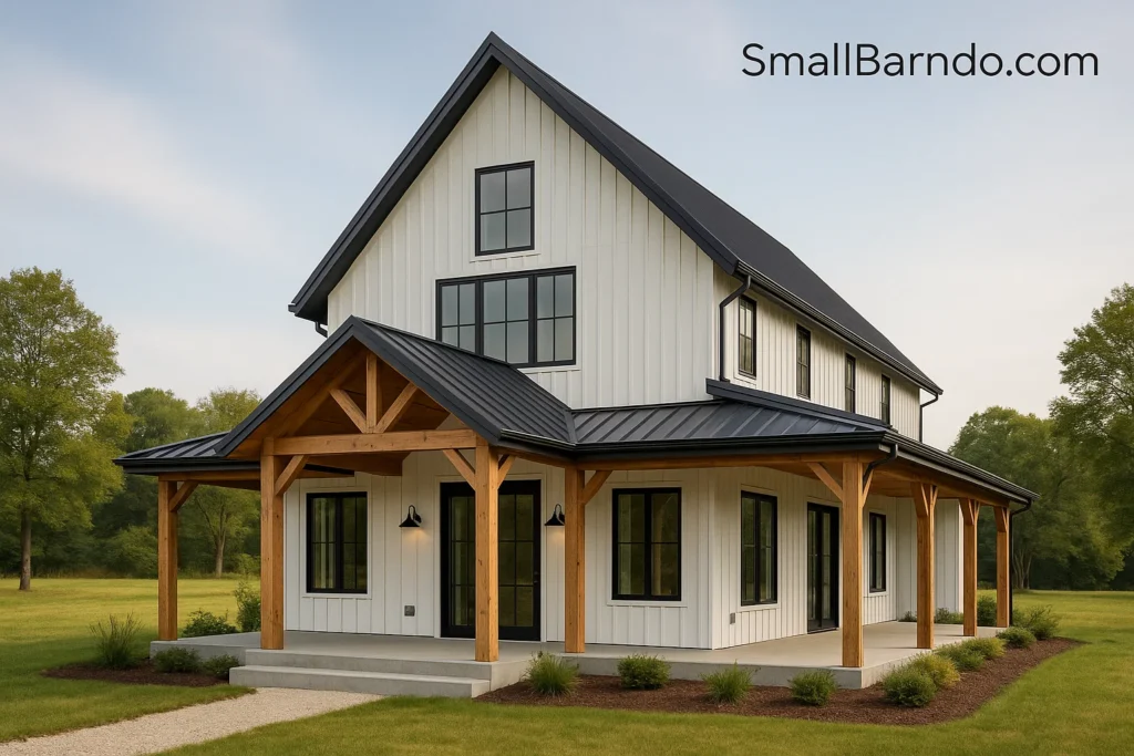 See Spectacular Barnhouse Designs High Ceilings, Exposed Beams, and Rustic Charm