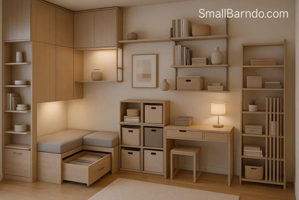 Transform Small Spaces: Must-Have Multi-Functional Furniture and Hidden Solutions
