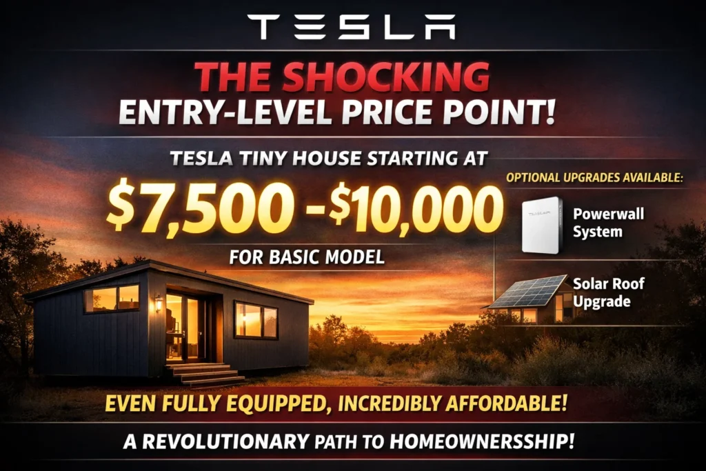 Reports surrounding the Tesla Tiny House suggest an astonishingly low initial price. The base unit, a fully functional, highly insulated core structure, is anticipated to launch in the range of $7,500 to $10,000.