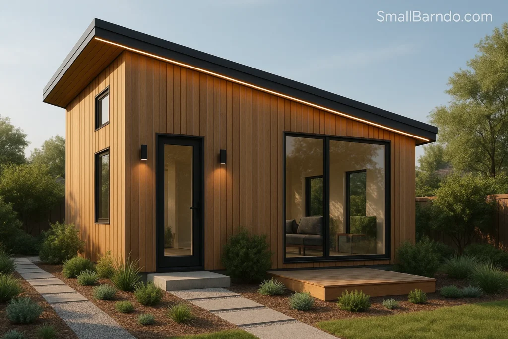 25 Maximized Tiny House with Shed Roof Plans for Full-Size Lofts