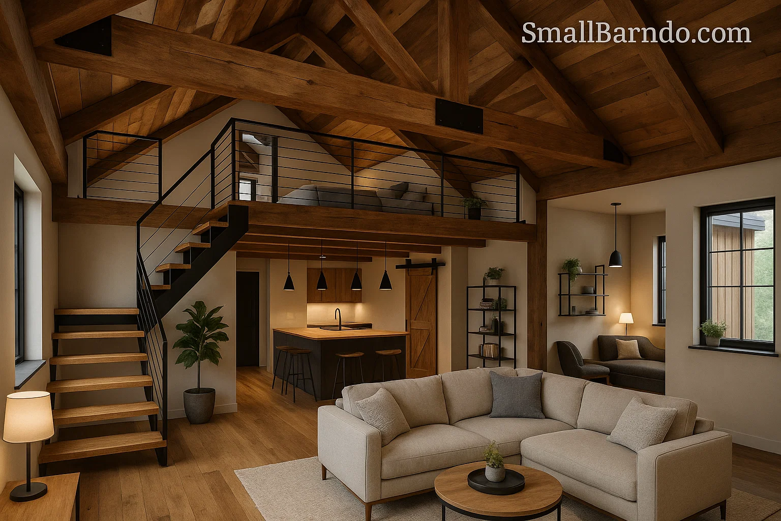 Clever Barndominium Loft Ideas