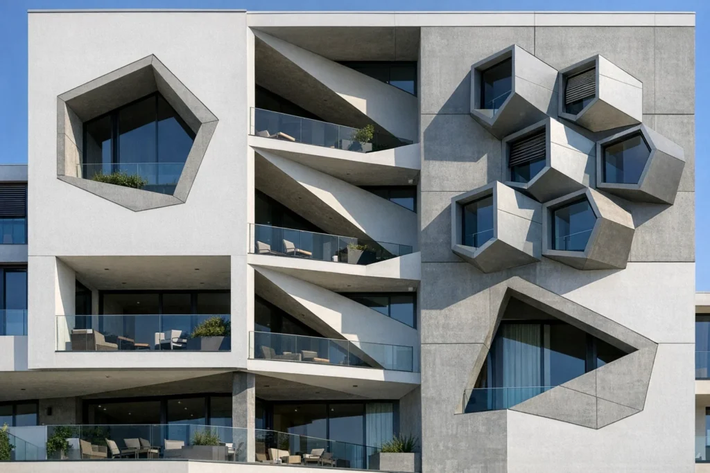 Geometric Cut-Outs and Polygonal Forms