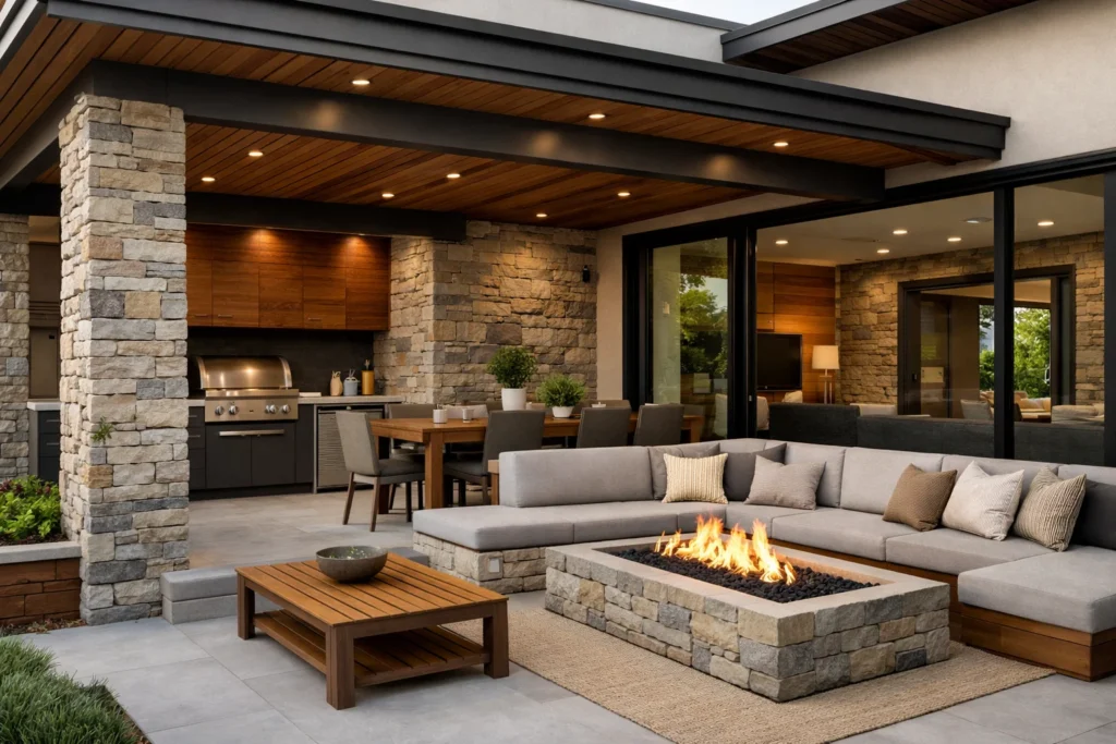 Integrated Outdoor Living