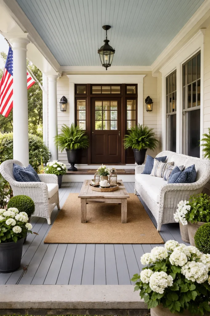 The Classic Covered Front Porch