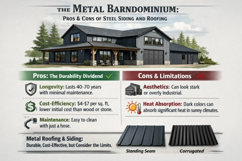 The Industrial Backbone of Barndominium Exterior Ideas