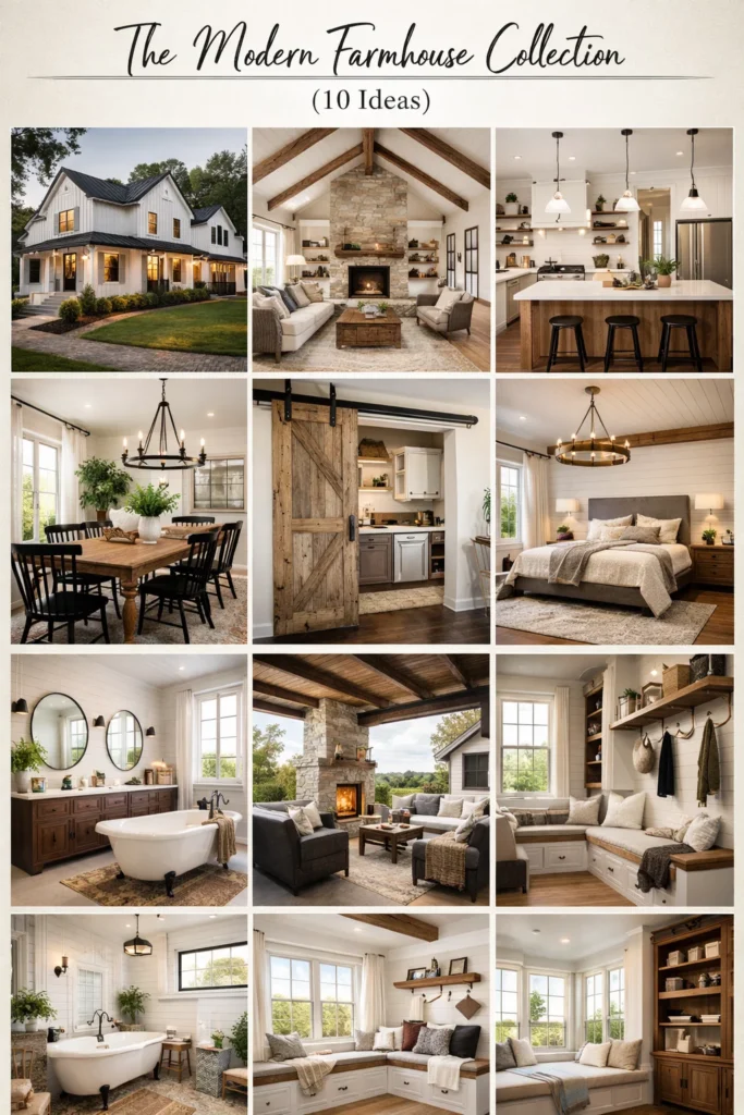 The Modern Farmhouse Collection (10 Ideas)