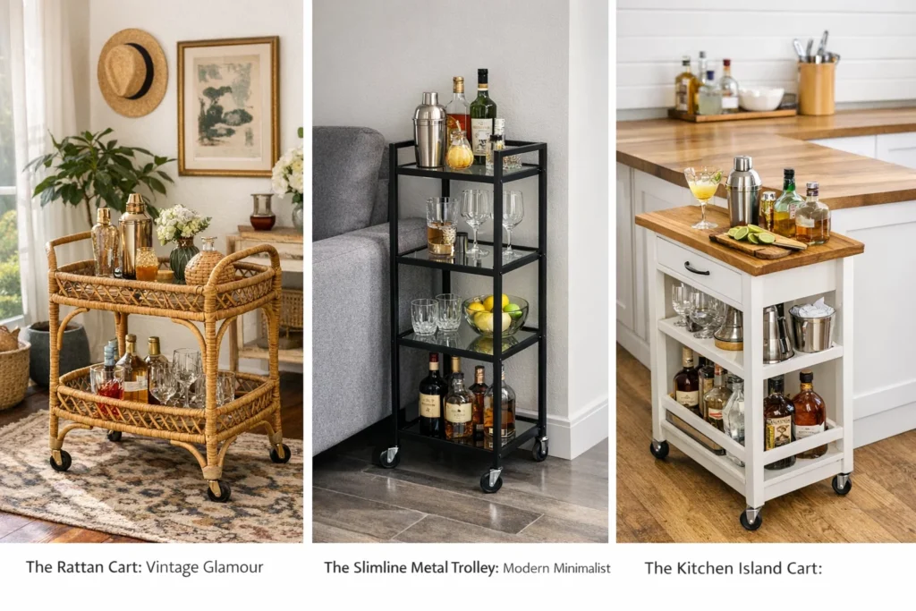 Three Stylish Cart Ideas for Any Room
