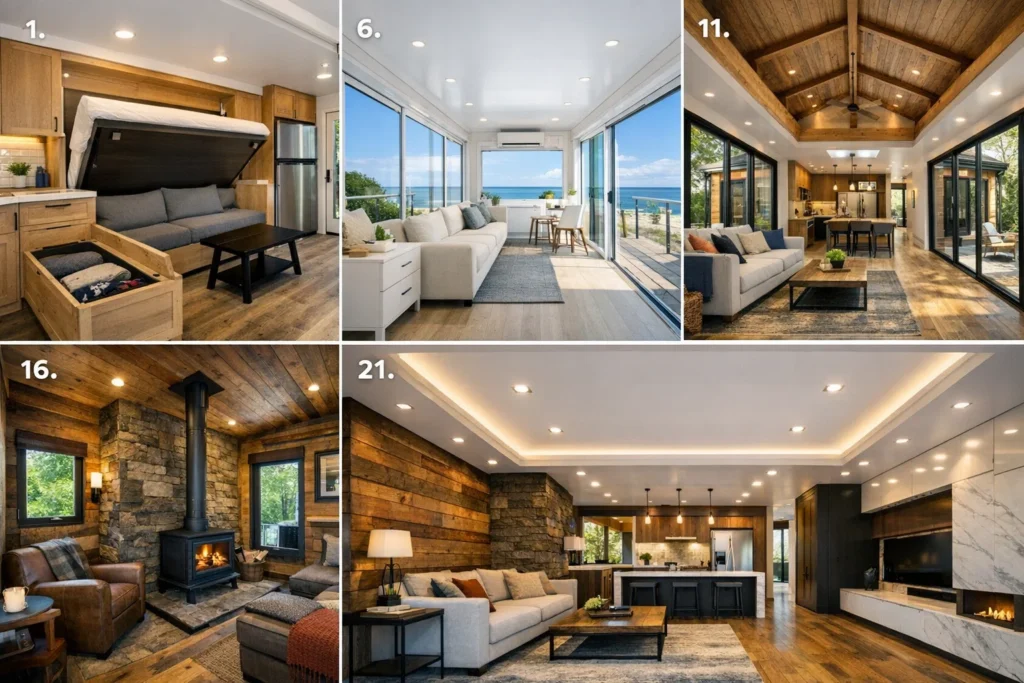 inside shipping container homes