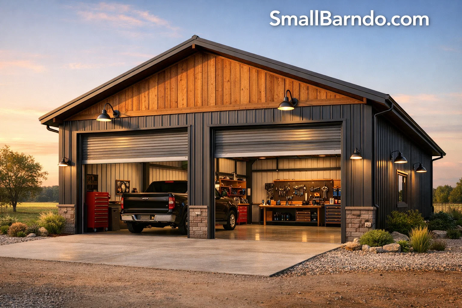 5 Barndo Garage Ideas for Workshops and Storage