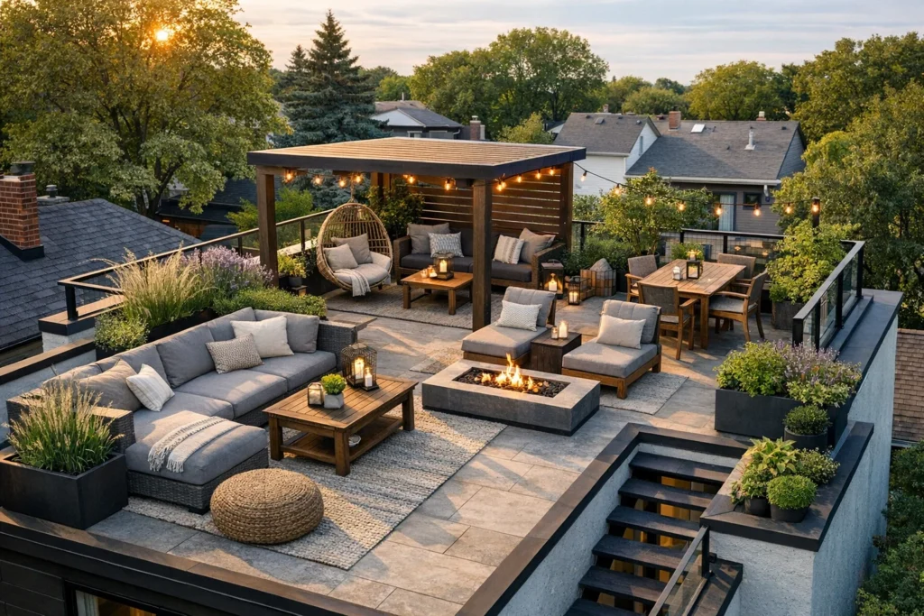 Adaptive Roof Terraces