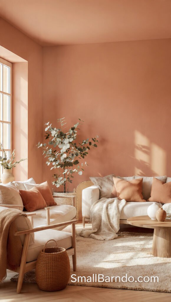 Clay-Toned Walls