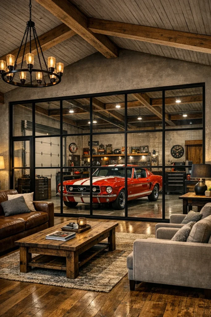 Industrial Glass Partition Walls
