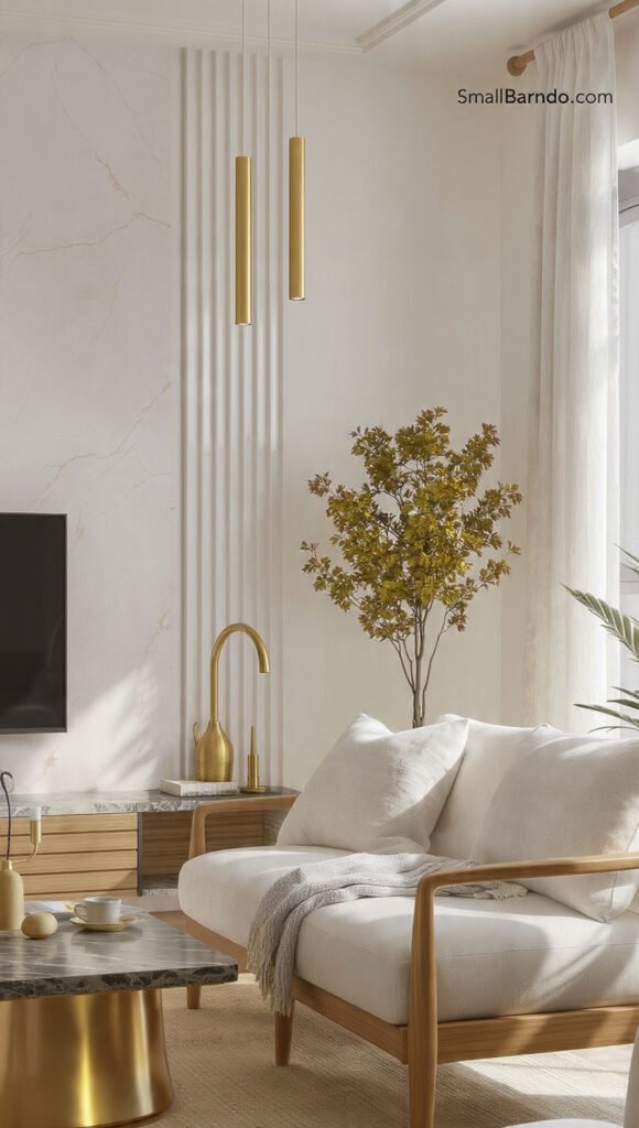 Matte Brass Fixtures