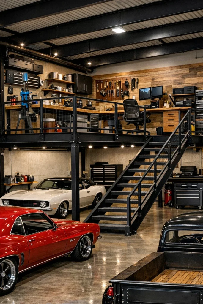 Reinforced Mezzanine Workspaces
