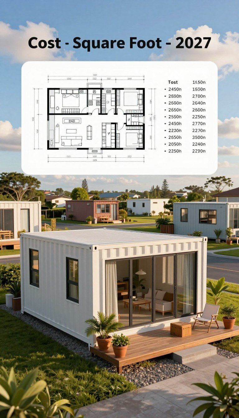 Shipping container homes cost